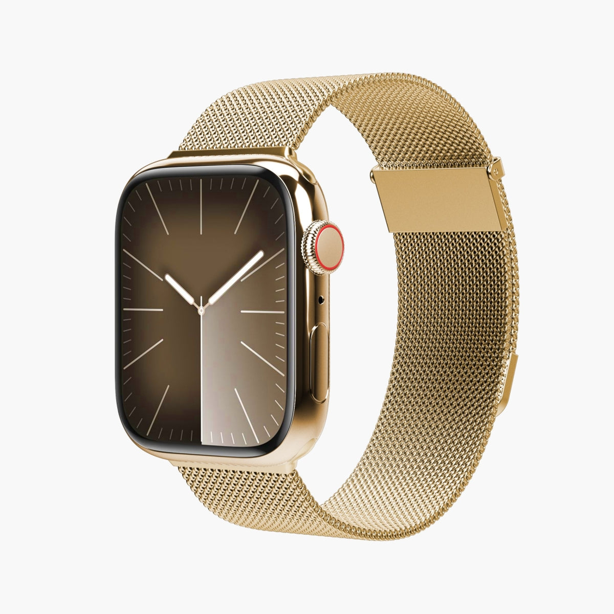Vonmählen Milanese Loop 2 – Armband – für Apple Watch (diverse Grössen), Gold, Edelstahl