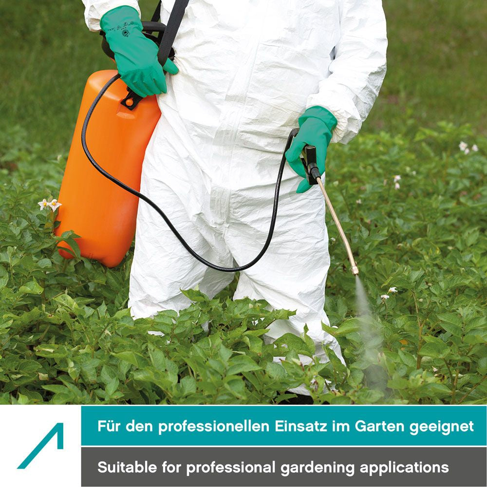 ACE Arbeitshandschuhe Heisenberg – Grösse M – Nitril, Grün, Chemikalienbeständig