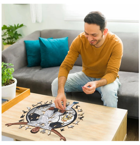 Iconic Puzzles Puzzle Jude Bellingham (Real Madrid) – 150 Teile – 27,0 × 30,0 cm – ab 10 J. – Holz