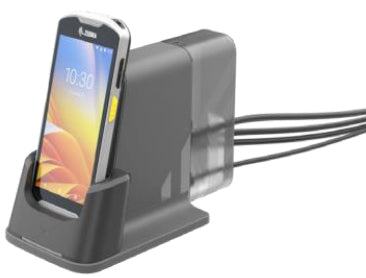 Zebra Connect – Dockingstation, USB-A (4×)/HDMI/Ethernet/3,5 mm, Powered USB 24/12 V, für TC52x, TC57x, TC52ax