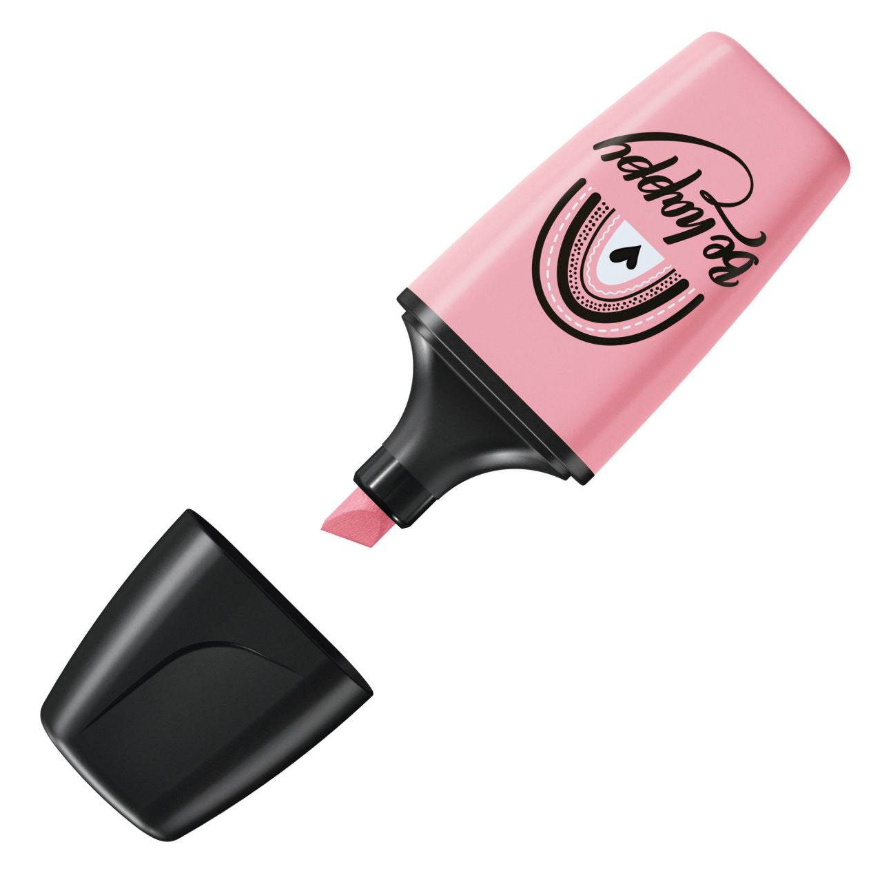 STABILO BOSS Mini Pastell Textmarker – Pink, Keilspitze 2–5 mm
