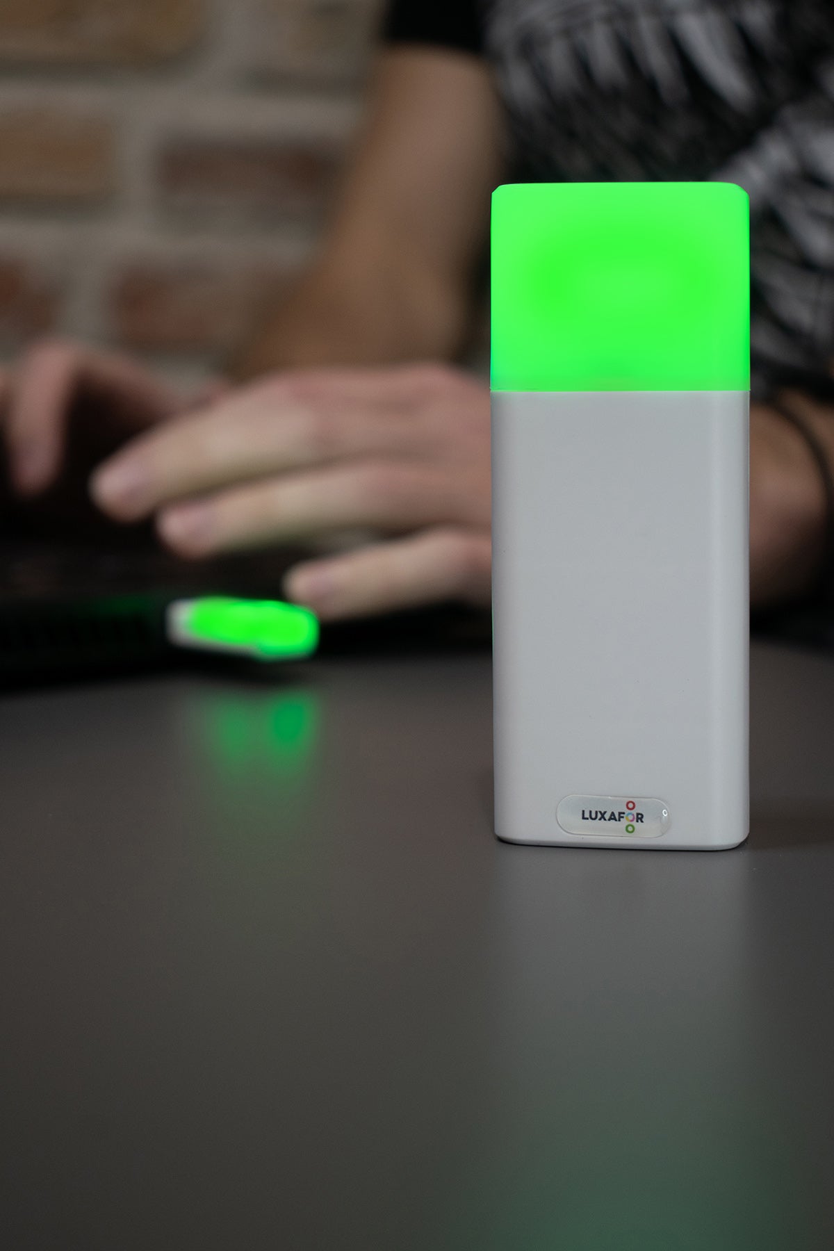 Luxafor Bluetooth Pro – Videokonferenzleuchte – Akku (2600 mAh, 80 h), Weiss