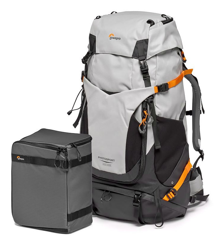 Lowepro PhotoSport Pro III Kamerucksack – 57 l, für DSLR/CSC mit montiertem 70–200 mm f/2.8 und andere