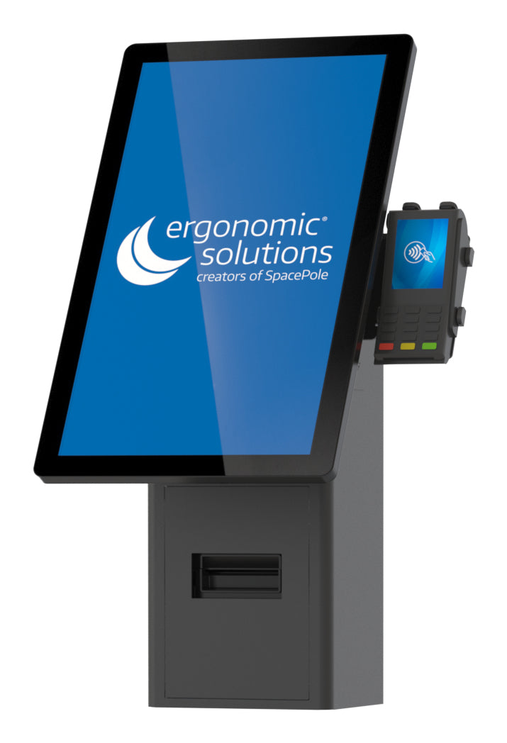 Ergonomic Solutions SpacePole SPK402-02 – Monitor-Wandhalterung – 15–27" – VESA 75×75/100×100 mm