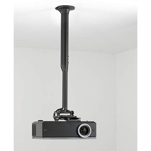 Chief KITEC045080B – Beamer-Deckenhalterung, H 45,0–80,0 cm, 11,3 kg, schwenk-/neigbar, schwarz