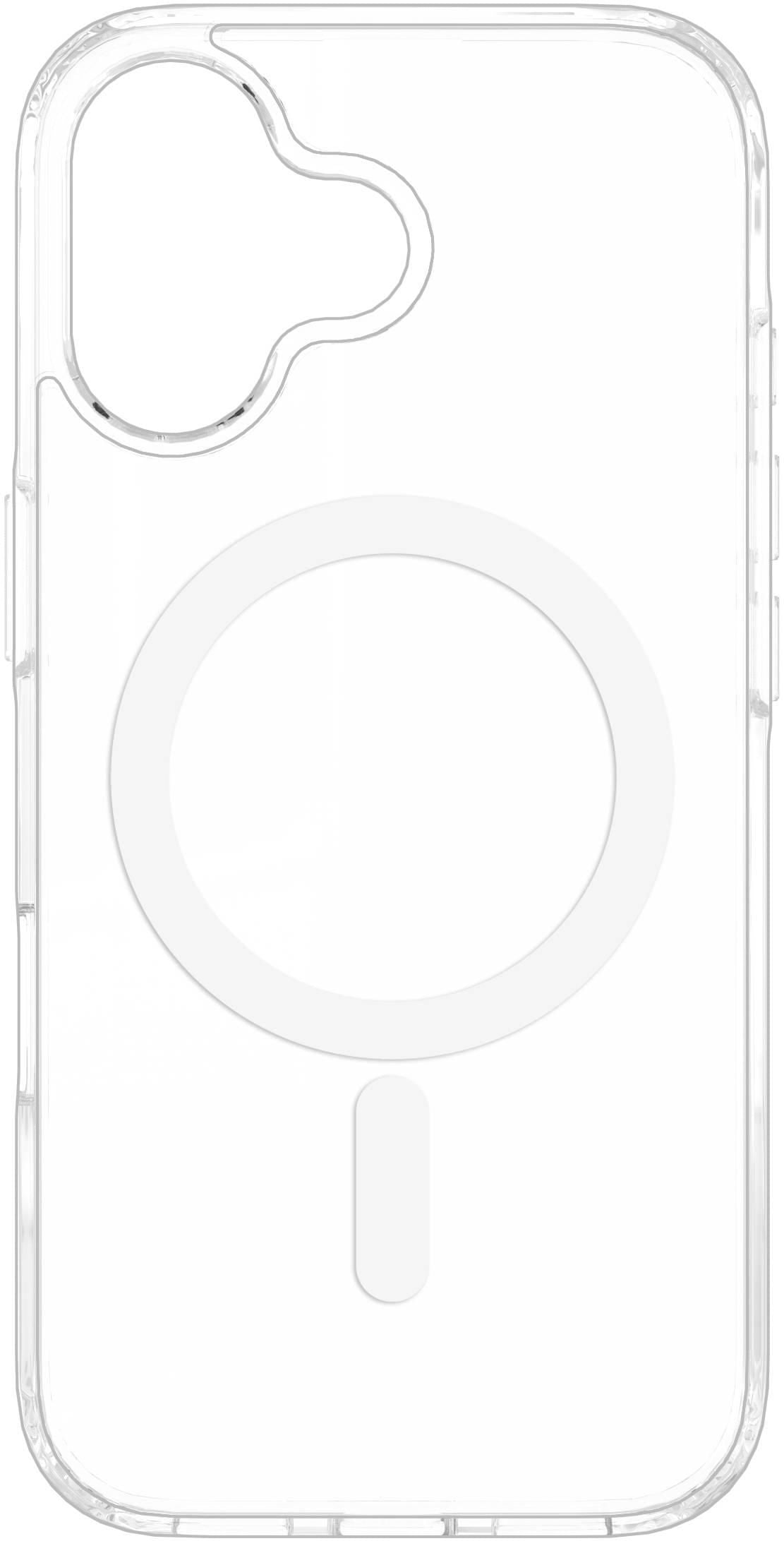 eSTUFF INFINITE (GRS) OSLO Backcover – für Apple iPhone 17, MagSafe, PC+TPU, Transparent, bis 2 m Sturzsicher