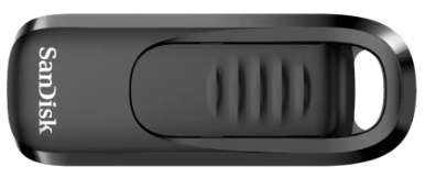SanDisk Ultra Slider USB-Stick – 32 GB, USB-C (USB 3.2 Gen 1), einziehbarer Stecker