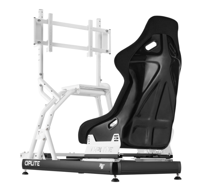 Oplite R8 – Monitor-Tischständer – freistehend – 1 Monitor – Weiss – für R8 FURY CHASSIS