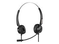 Sandberg Headset Pro Stereo – Duo Headset – USB, RJ9/11
