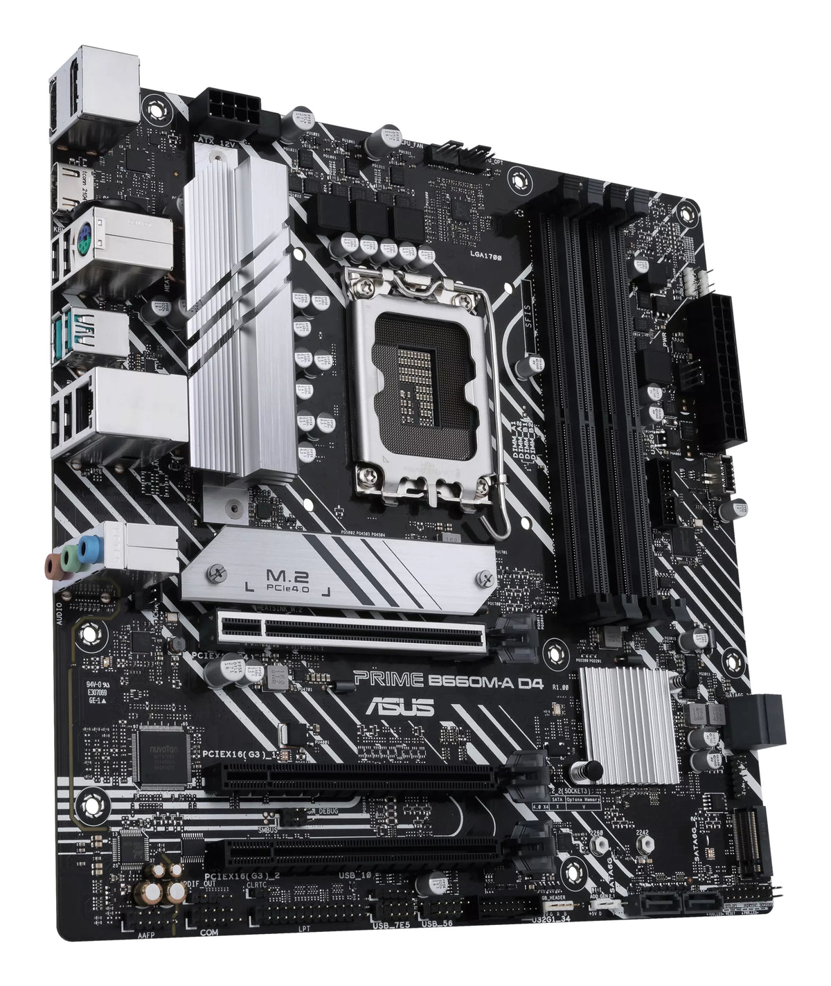 ASUS PRIME B660M-A D4-CSM – Mainboard – LGA 1700, Intel B660, mATX, DDR4