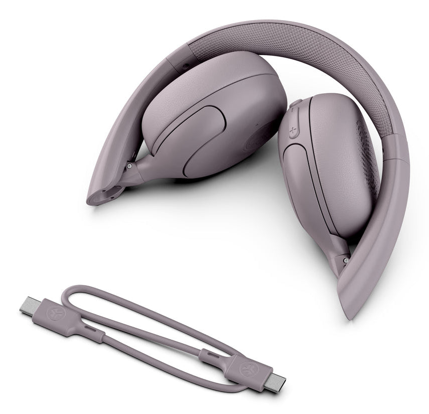 JLab Go Lux On-Ear Kopfhörer – Stereo, BT 5.4, ANC, Violett