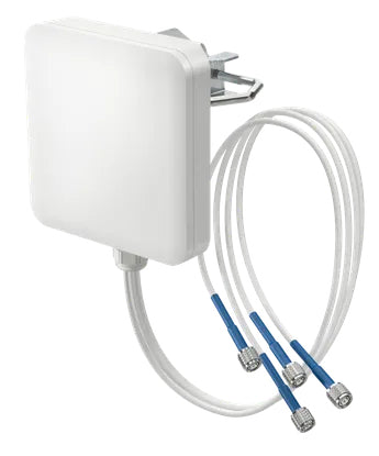 QuWireless S9HV.65.4NM – Richtantenne, 2,4/5/6/7 GHz, 9 dBi, 4× N-male