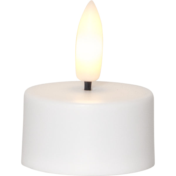Star Trading Dekoratives Licht – Set, 24 × 12 × 27 cm, Warmweiss, Weiss, Akku, USB