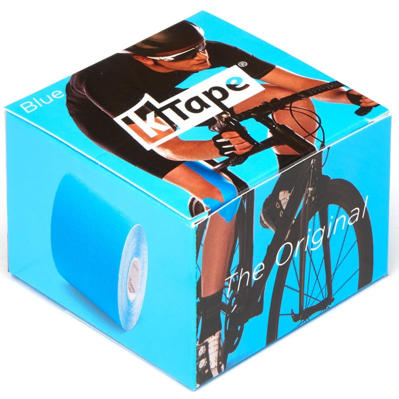 K-Tape Binde Kinesiotape – 50 mm × 5 m, blau, latexfrei