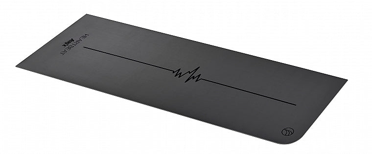 Airex Yogamatte Heartbeat – 61 × 183 cm, 0,4 cm, Anthrazit