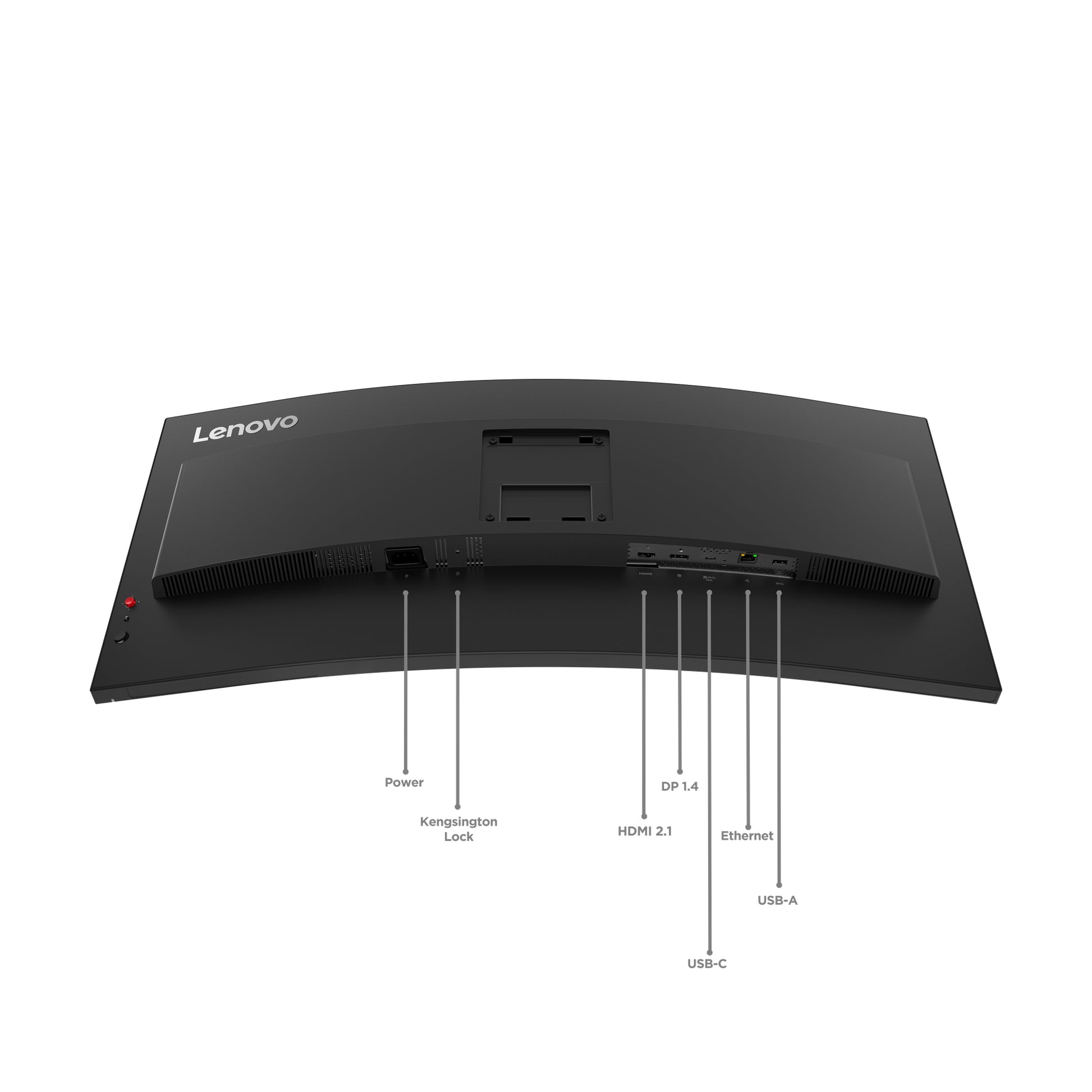 Lenovo ThinkVision T34WD-40 34" Curved, 3440 x 1440 (UWQHD), VA, 120 Hz, USB-C 100 W, LAN, HDR10