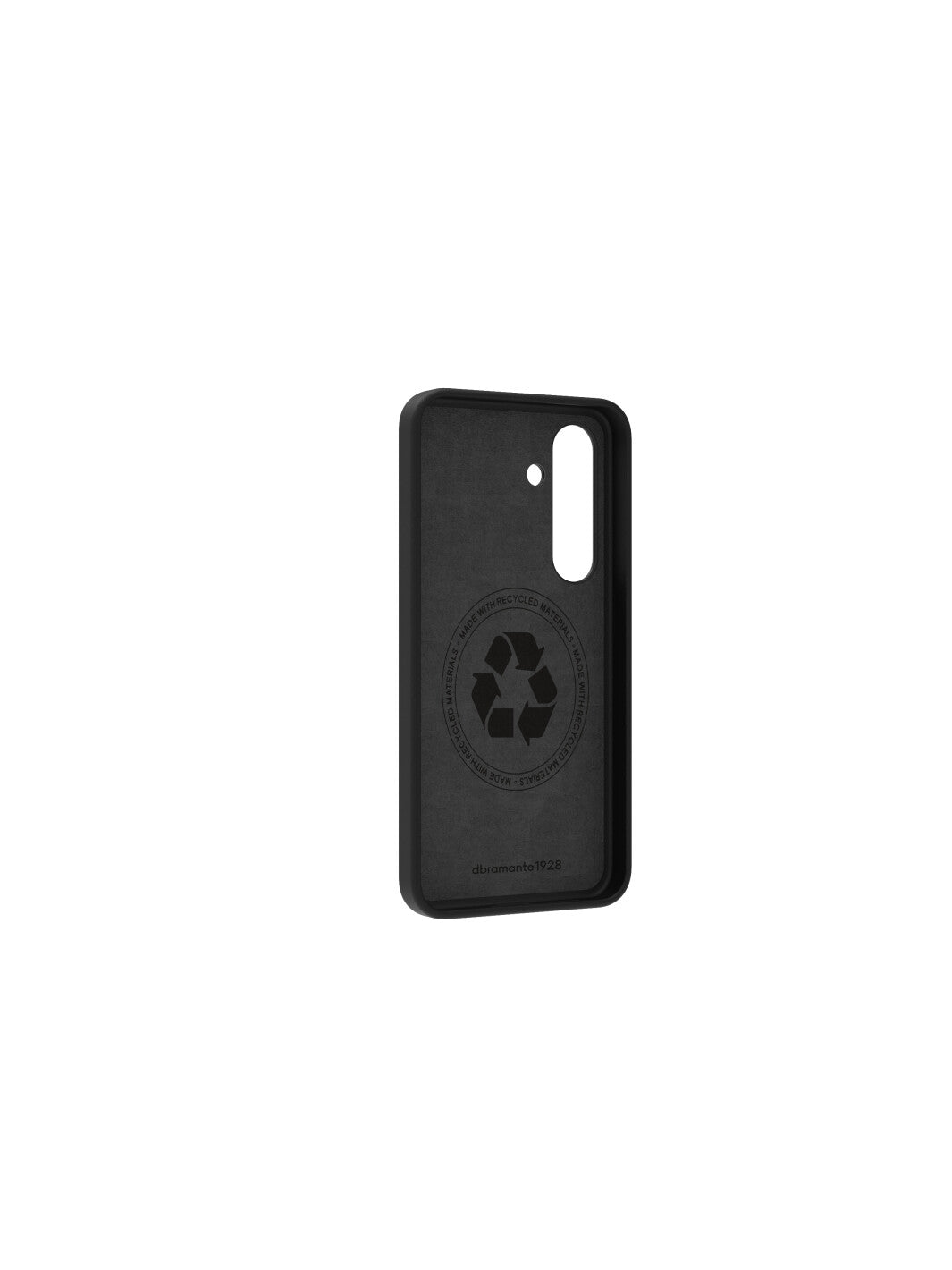 dbramante1928 Roskilde Backcover – für Samsung Galaxy S24, Recycling-Kunststoff, schwarz