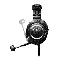 Audio-Technica ATH-M50xSTS Gaming-Headset – Over-Ear, Stereo, Verkabelt (USB-A), für PC, Mac, PS4 u. a., Schwarz