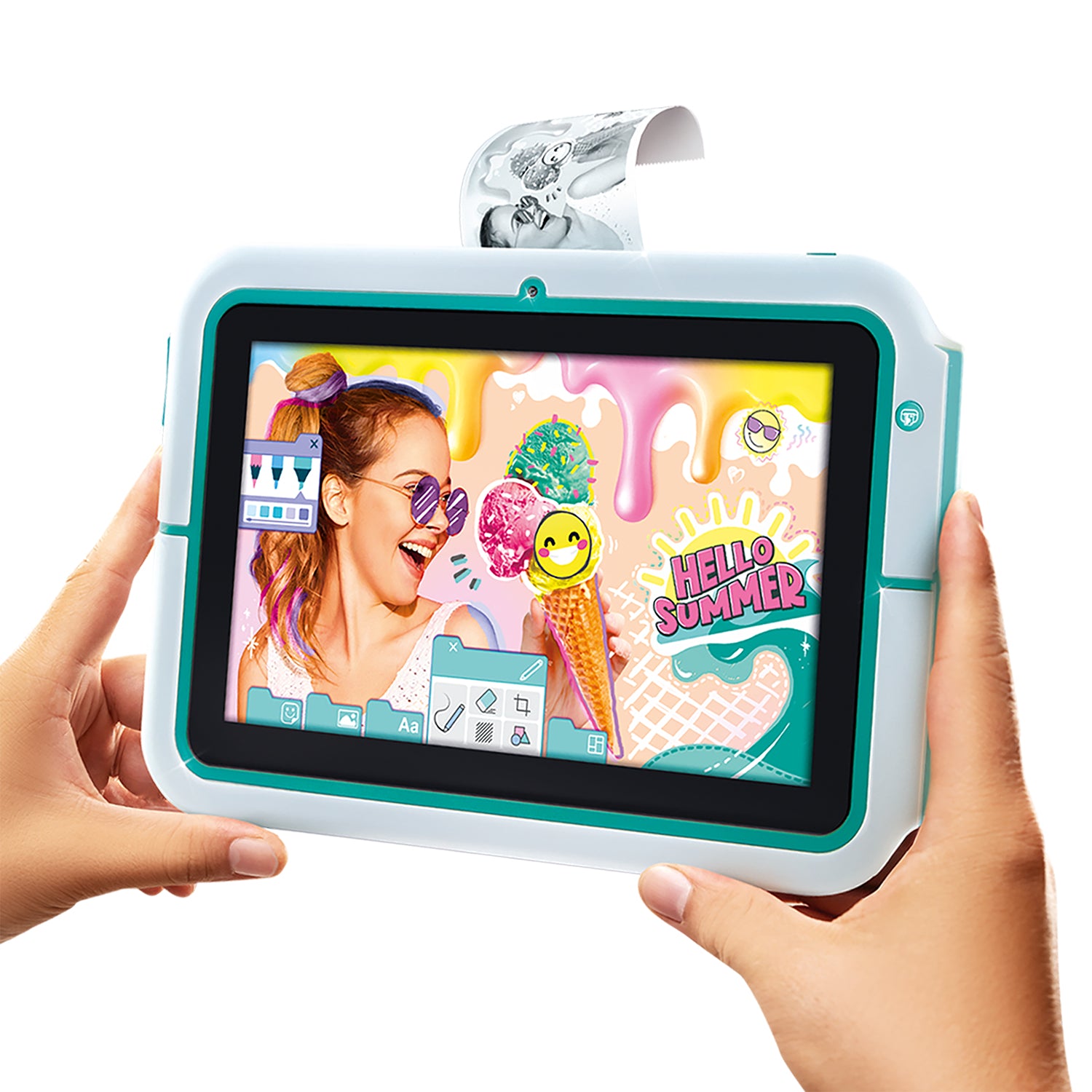 Canal Toys Instant Print Pad Creator – 8", 32 GB, Wi‑Fi, Mehrfarbig