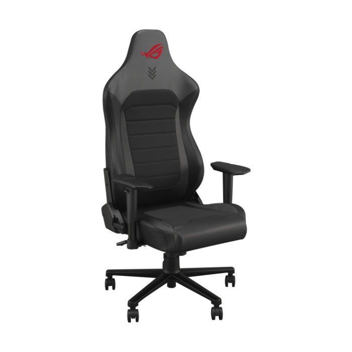ASUS Aethon SL201 Gaming-Stuhl – Gepolstert – Schwarz, mit Kopfstütze, Nackenkissen