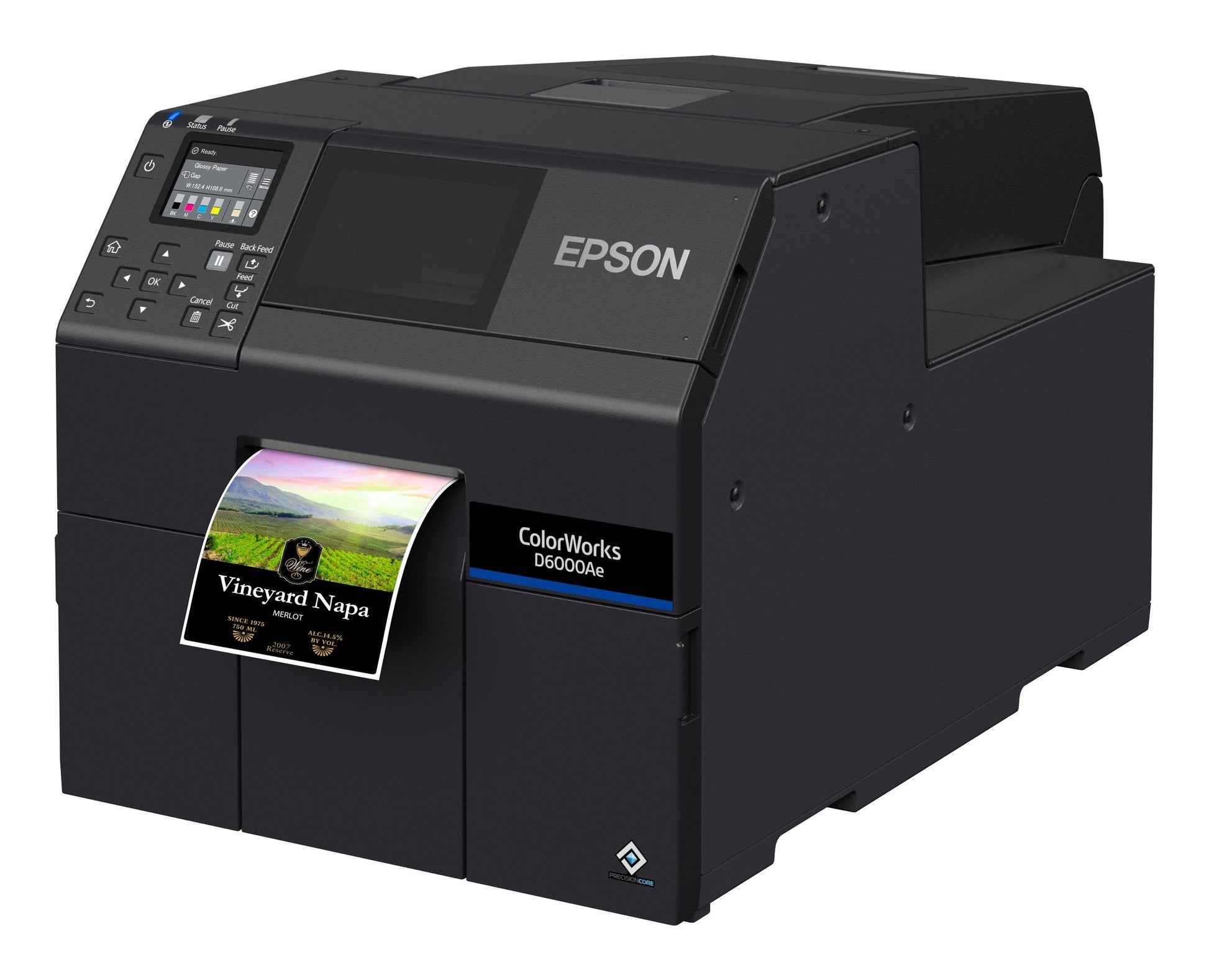 Epson ColorWorks CW-D6000AE – Etikettendrucker (Thermotransfer), 108 mm, 1'200×1200 dpi, 119 mm/s, USB/LAN