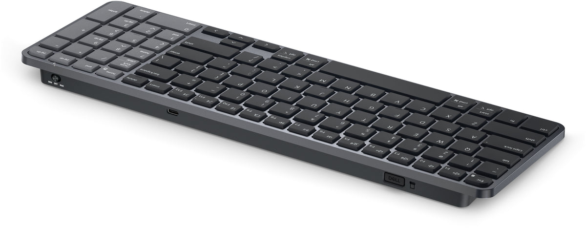 Dell Pro 7 KB746 – Tastatur – Schere – Bluetooth & 2,4 GHz (USB-A-Empfänger) – AZERTY (FR) – Graphit