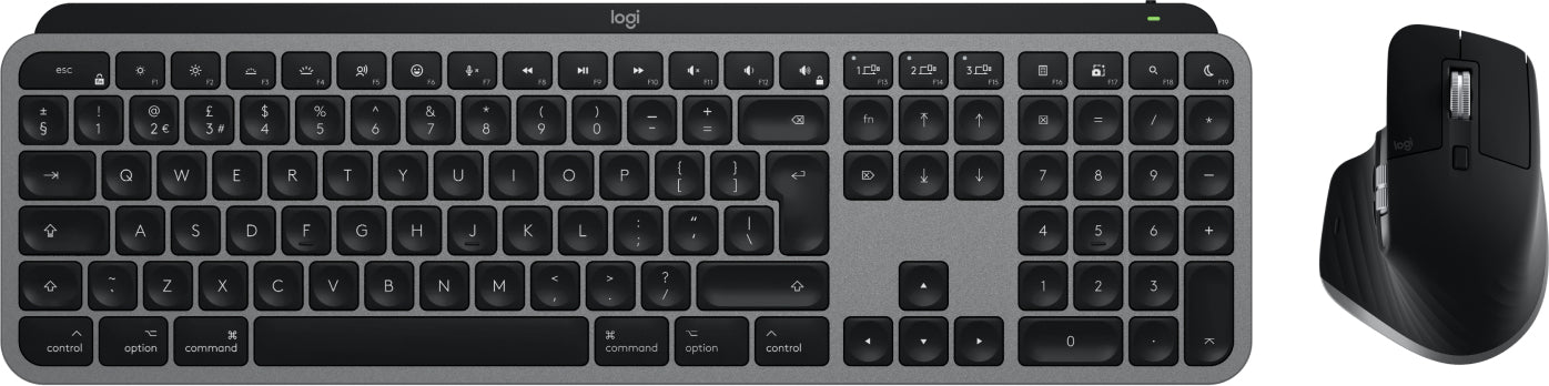 Logitech MX Keys S – Tastatur, UK-Layout (EN) – für macOS
