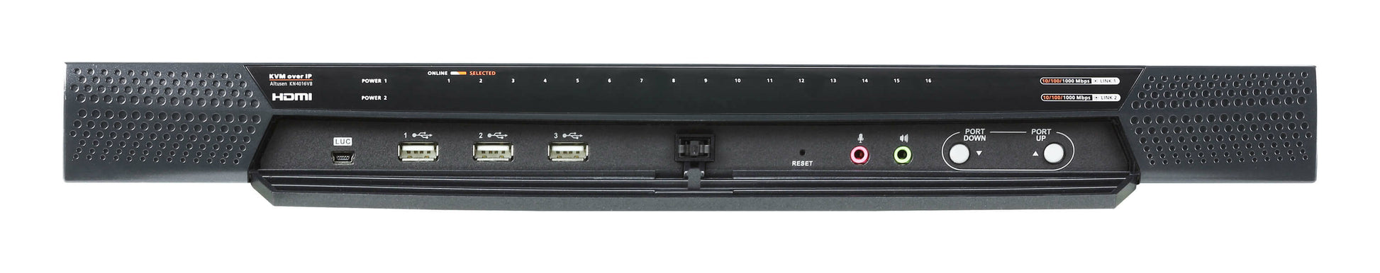 ATEN KN4016VB – KVM-over-IP-Switch – 16×Ports, 1U, Schwarz