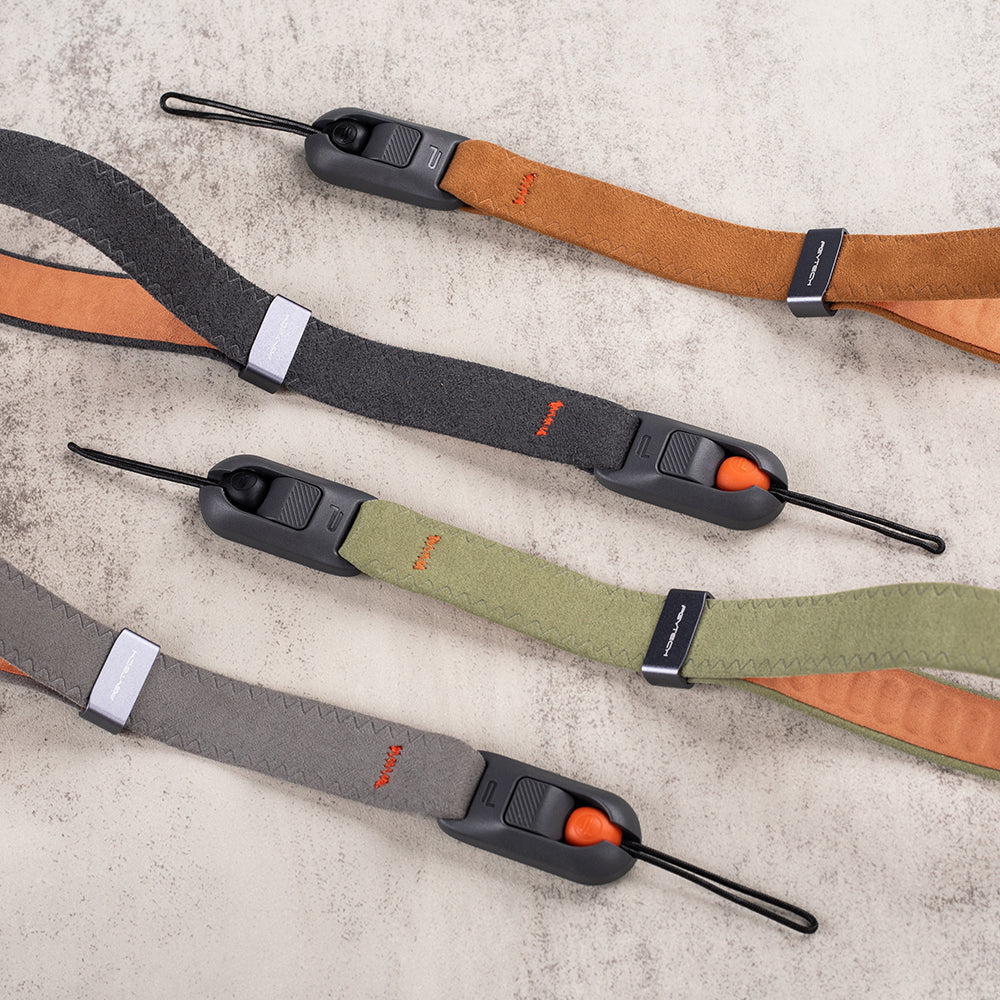 PGYTECH P-CB-294 Handgelenkriemen – Aluminium, Mikrofaser, Nylon, 23 cm, 20 mm – für Digitalkamera – Grün