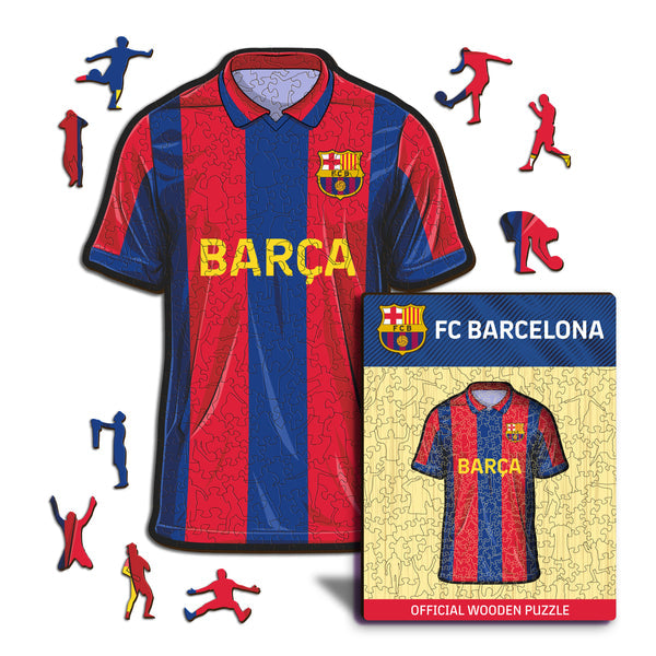 Iconic Puzzles FC Barcelona - Trikot - Logikspiel, ab 10 Jahren