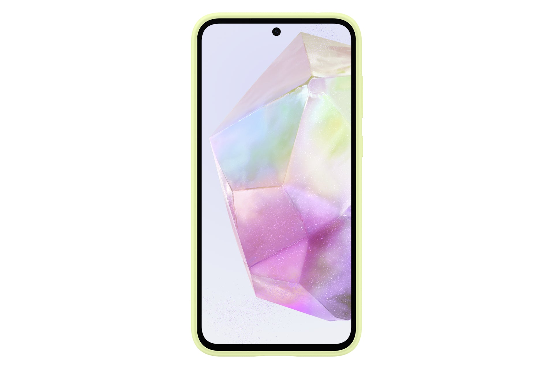 Samsung Backcover – für Samsung Galaxy A35 5G – Limette – Silikon, stossfest