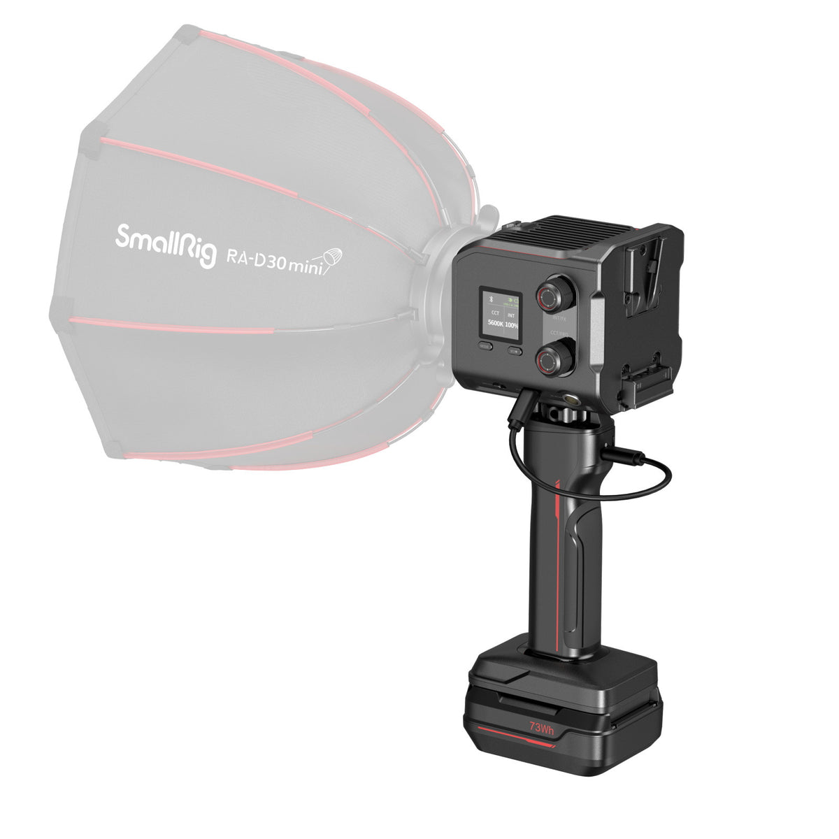 SmallRig RC 100B COB-LED-Video-Licht – 100 W, 2700–6500 K – für RA-D30, RA-D60, RA-R4545 und andere