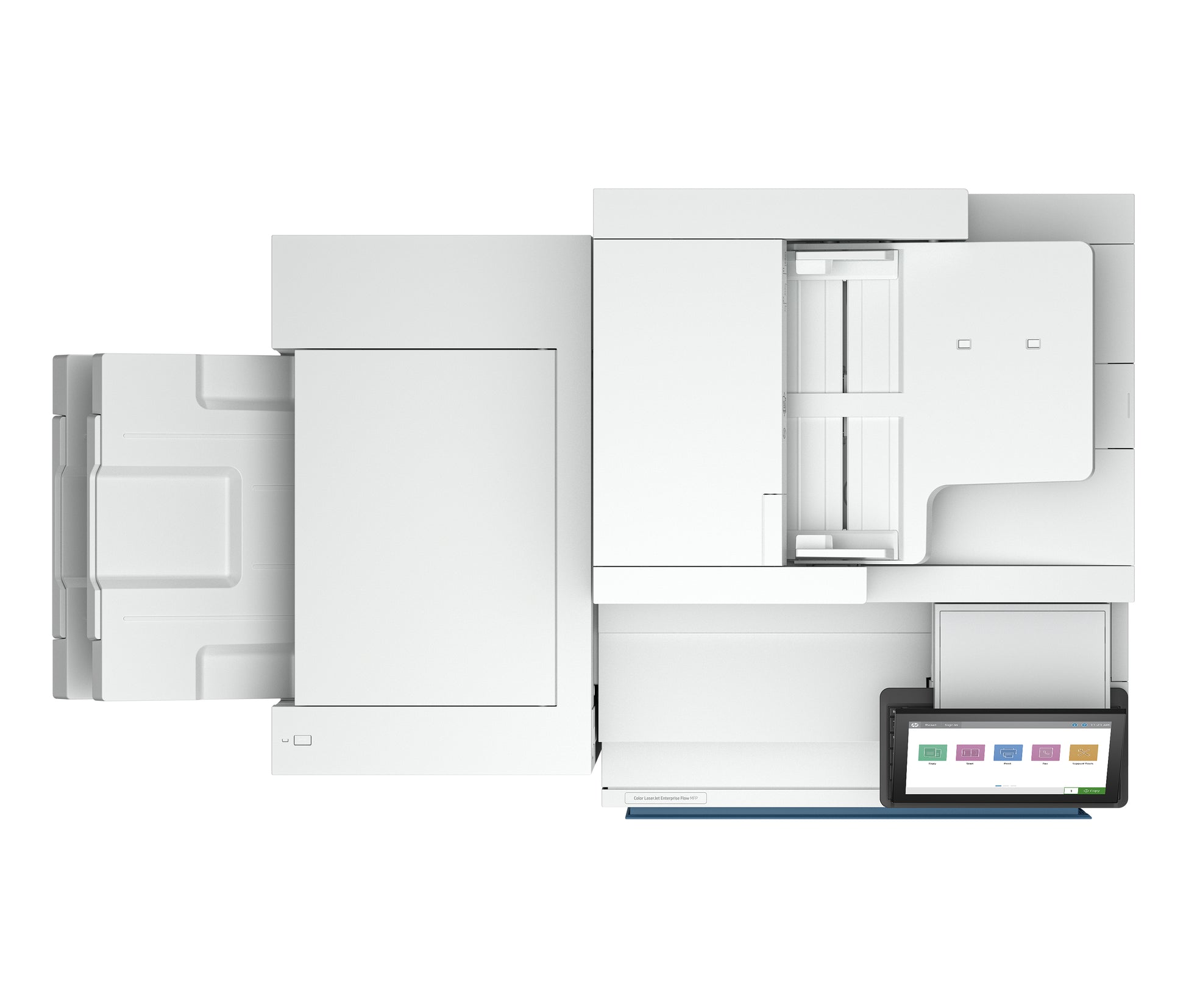 HP Color LJ Enterprise Flow 8801z+ – Farbiges Laser-MFP A3, 4-in-1 – USB/WLAN – Duplex, ADF – 60 S./Min. S/W