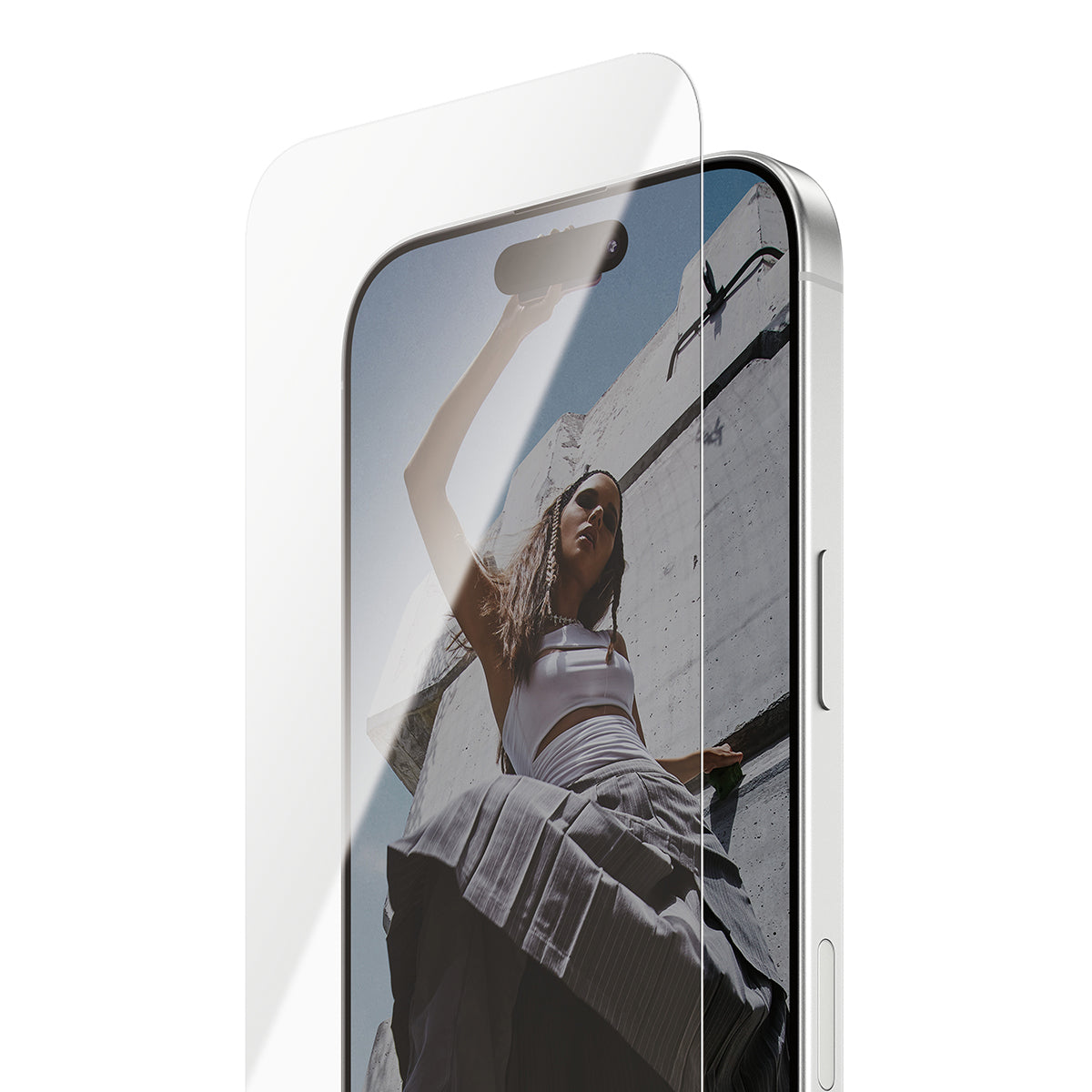 PanzerGlass Displayschutzglas – für Apple iPhone 17, kratzresistent, anti-fingerprint, Hartglas, transparent