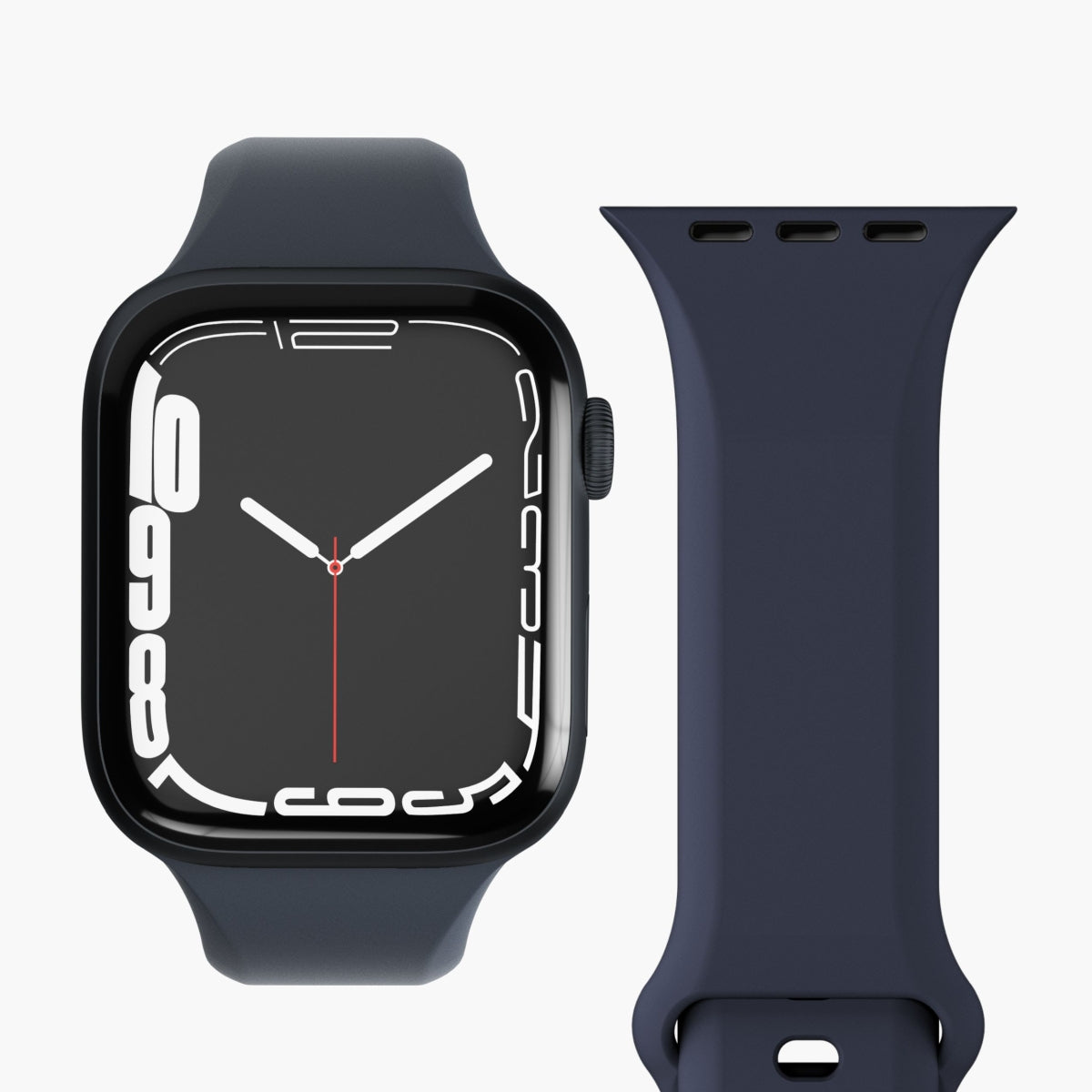 Vonmählen Classic Band 2 – Sportband, Navy, für Apple Watch