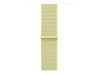 Apple Sport Loop – Armband – für Apple Watch 42 mm, Neon Gelb, Nylon