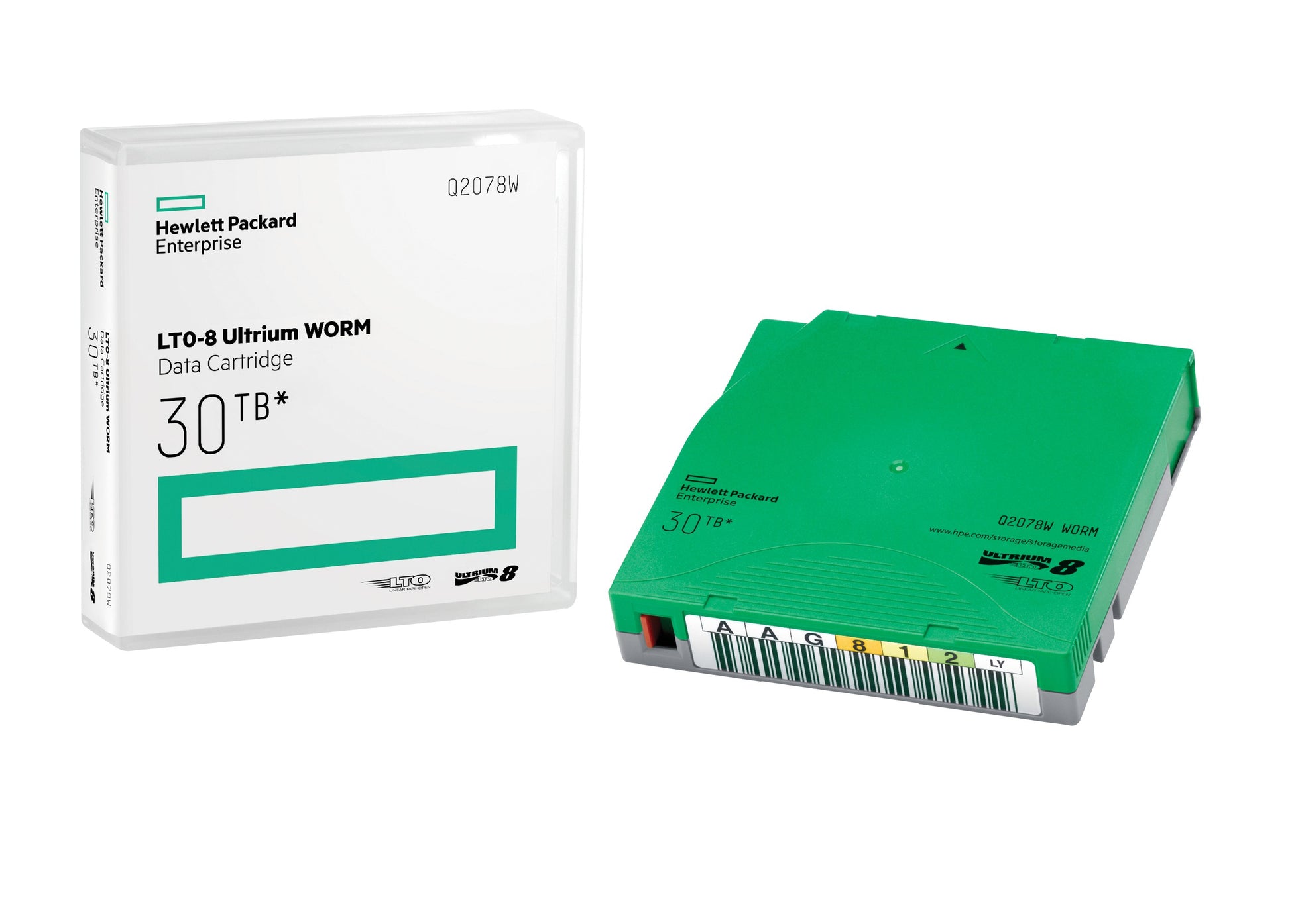 HPE LTO-8 Ultrium Datenband – 30/30 TB, 960 m, 20er Pack
