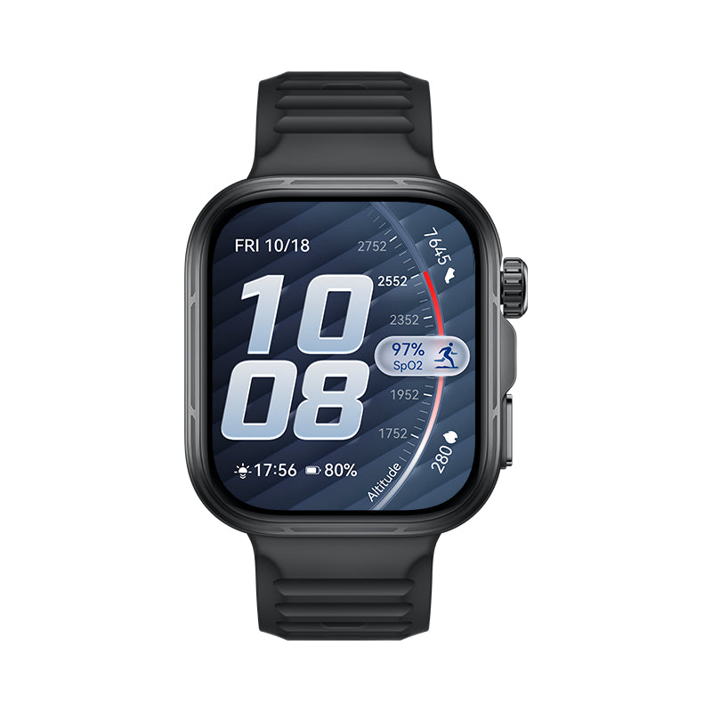 Huawei Watch Fit 5 Pro 45 mm GPS – Schwarz, Sportarmband, 50 m, für Android, iPhone