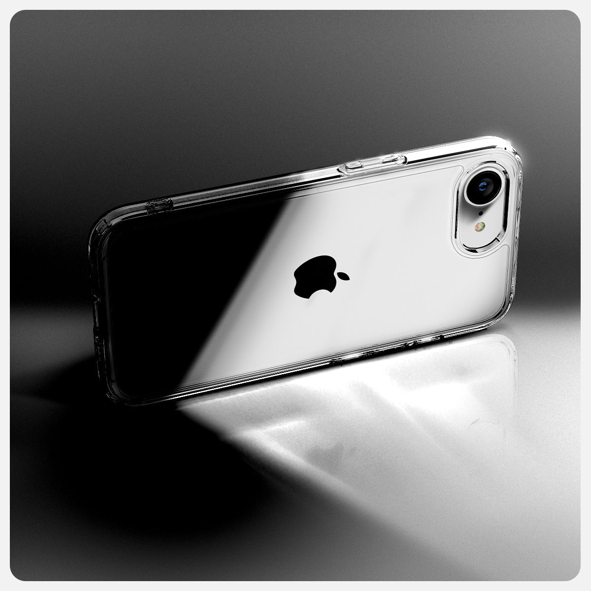 Spigen Ultra Hybrid Backcover – für Apple iPhone 16e/17e, PC+TPU, Transparent, bis 1,2 m sturzsicher