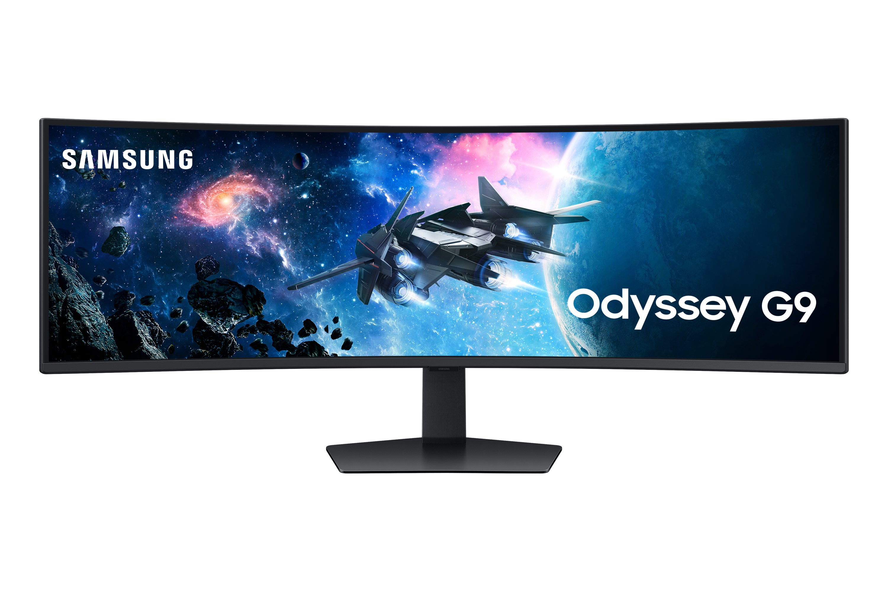 Samsung Odyssey G9 G95C – 49" Gebogen 1000R, 5120 × 1440 (DQHD), VA, 240 Hz, DisplayHDR 1000