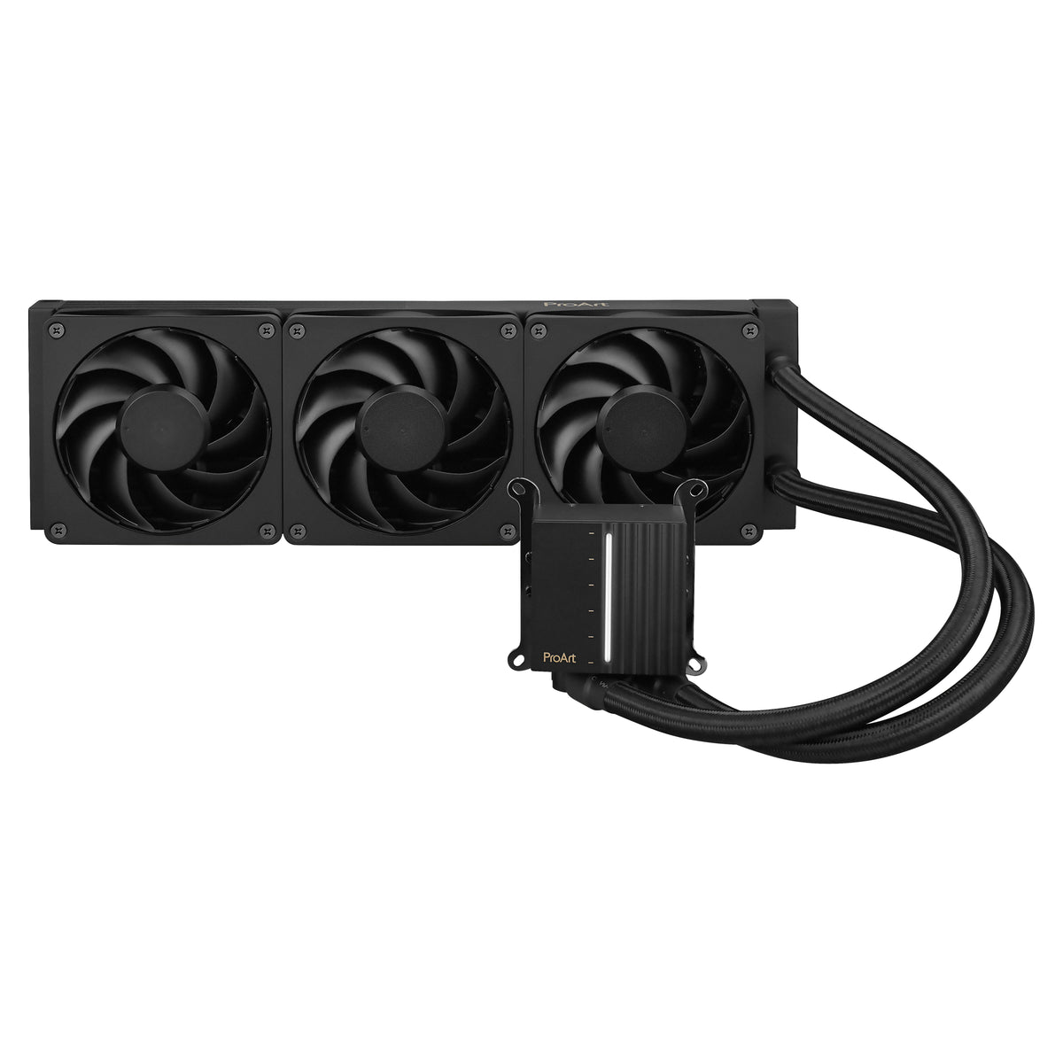 ASUS ProArt LC 360 – Flüssigkeitskühlung – 360 mm, 3×120 mm, 800–2200 U/min, für AM4, AM5, LGA 1700 und andere