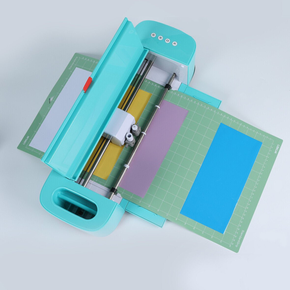 LOKLiK Plotter-Matte StandardGrip – 33,0 × 66,0 cm – Grün – für Cricut Maker – 3er-Set