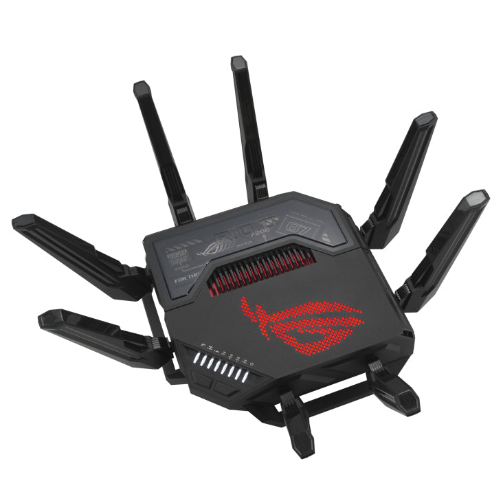 ASUS GT-BE98 – Wi-Fi 7 Router, Quadband (2,4/5/5/6 GHz), 11,5 Gbit/s, 10GbE, USB 3.0, Schwarz