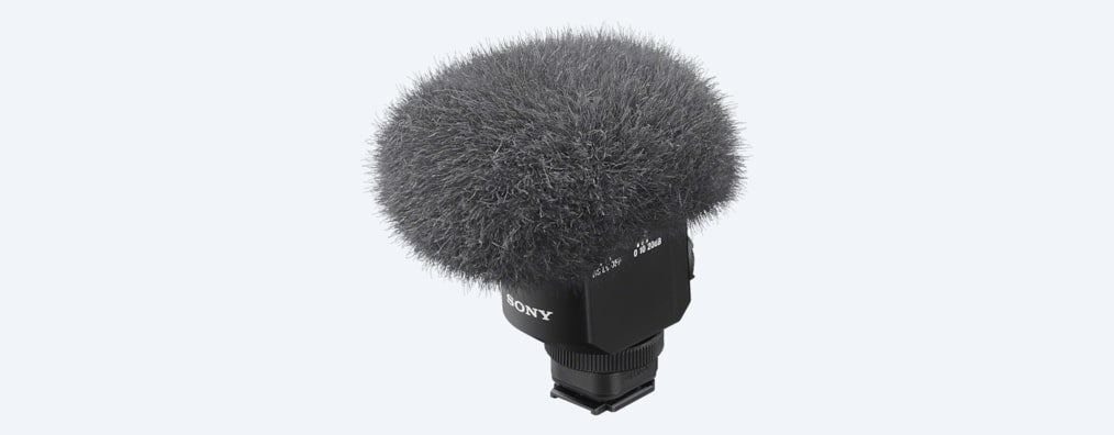 Sony ECM-M1 – Richtrohrmikrofon, umschaltbare Richtcharakteristik, Video, Schwarz