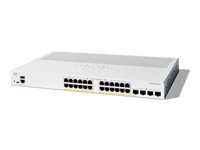 Cisco Catalyst 1200 – Managed Switch – 28×GbE, 4×SFP, L2, PoE 195 W, 1U