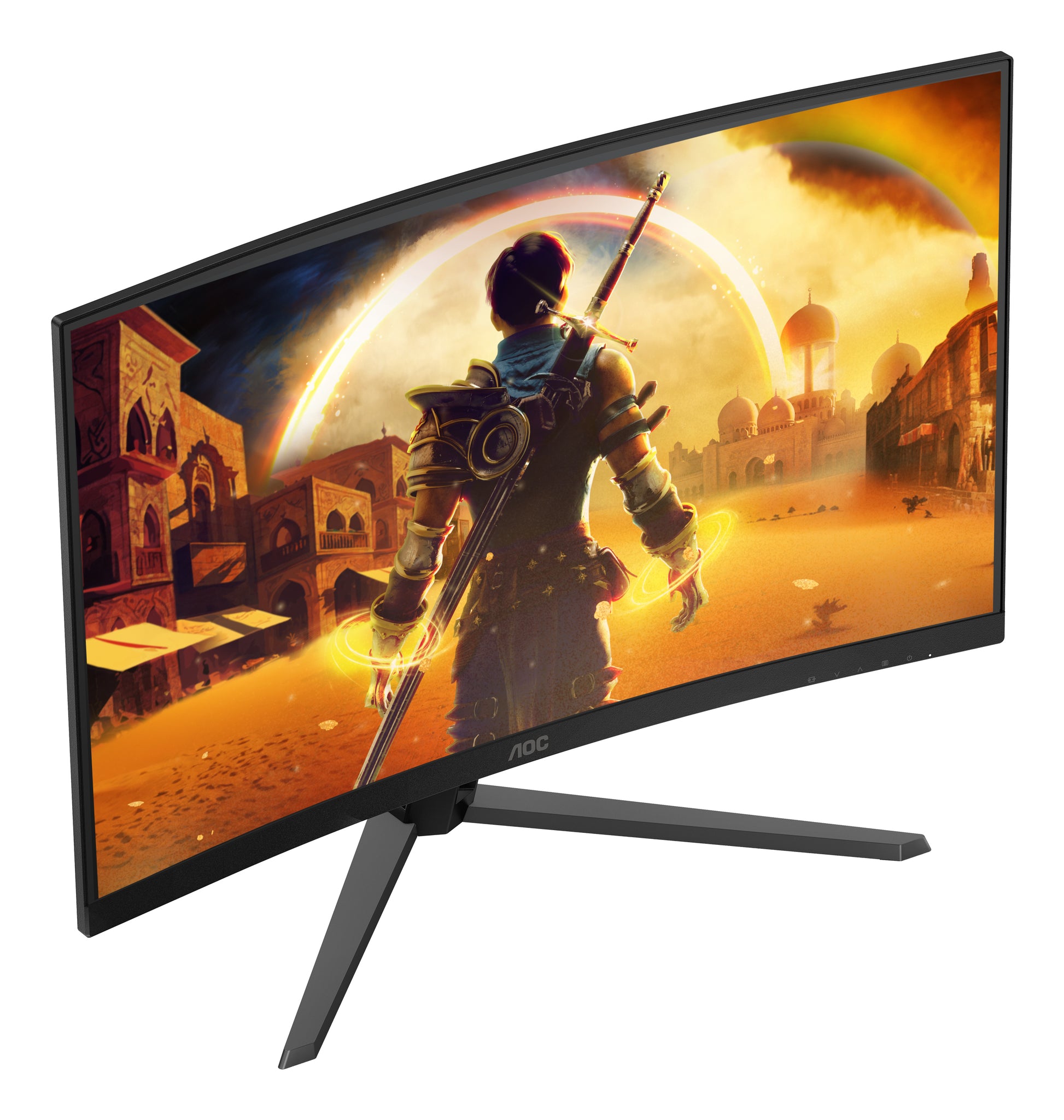 AOC G4 C32G42ZE – 31,5" Curved 1500R, 1920 × 1080 (Full HD), VA, 260 Hz, HDR10