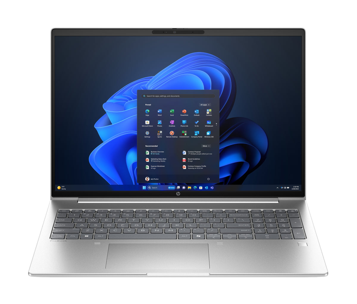 HP ProBook 4 G1I – 16" WUXGA, Core Ultra 5 225U, 16 GB, 512 GB SSD, Win 11 Pro