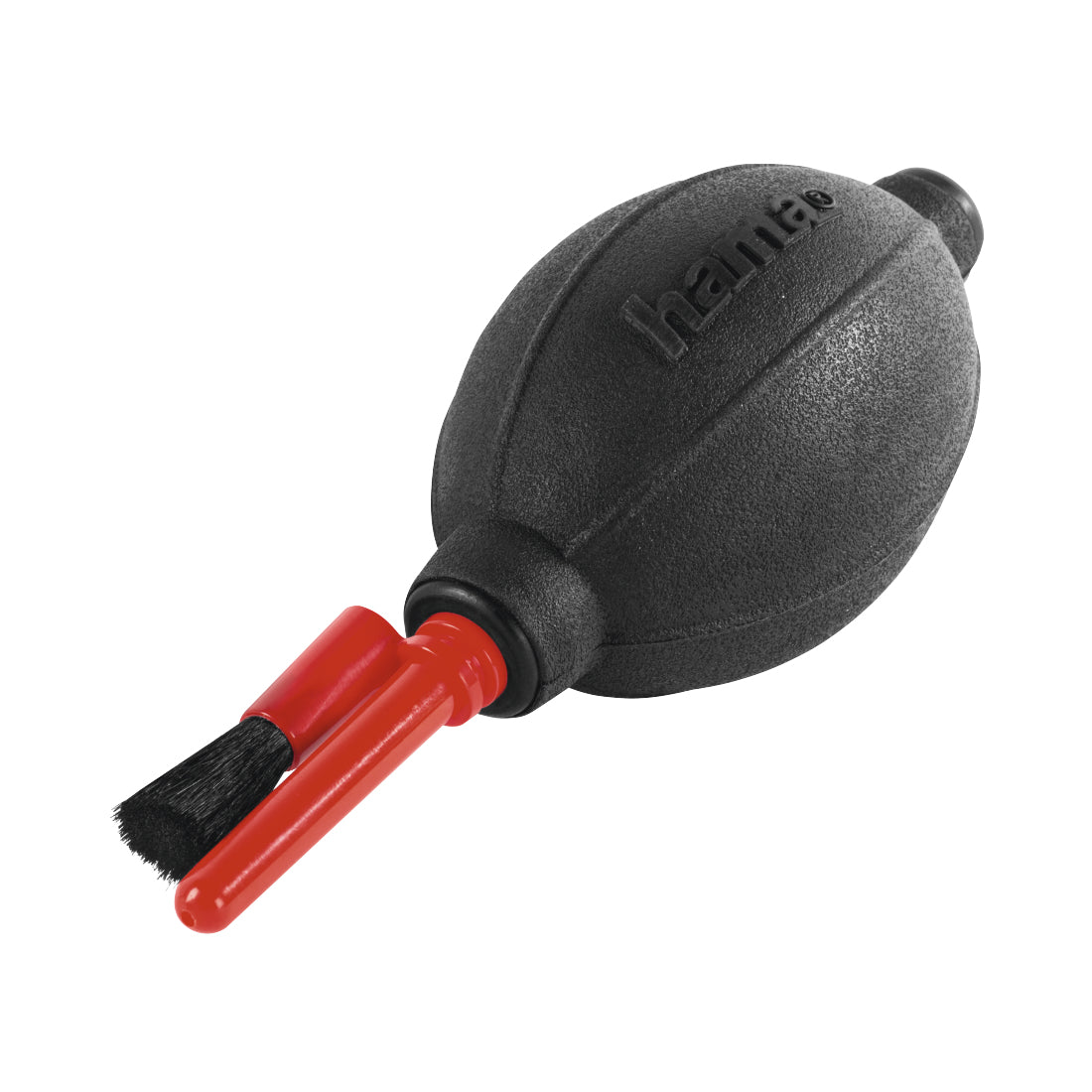 Hama Dust Ex 55 Blasebalg – mit Pinselaufsatz – Schwarz