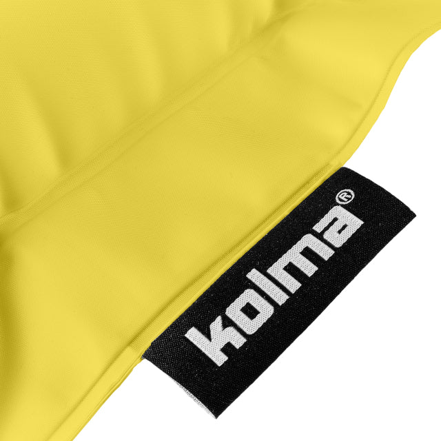 Kolma Luftmatratze – mit Kissen – 705×1800 mm – gelb – PVC/Polyester – 1 Stk.