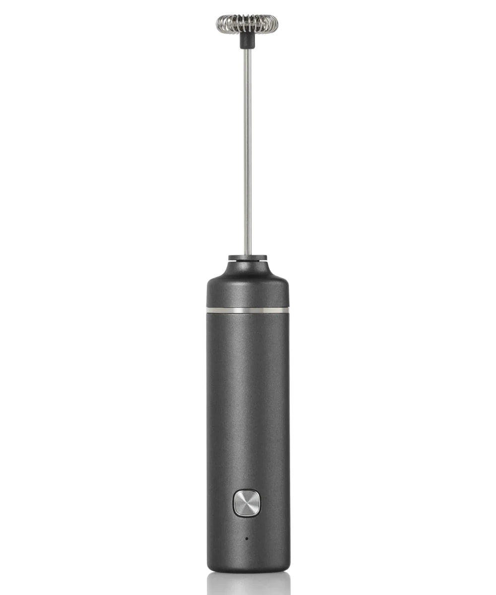 AdHoc Milchschäumer-Stab Moro MS32 – Akku (USB), spülmaschinenfest – dunkelgrau